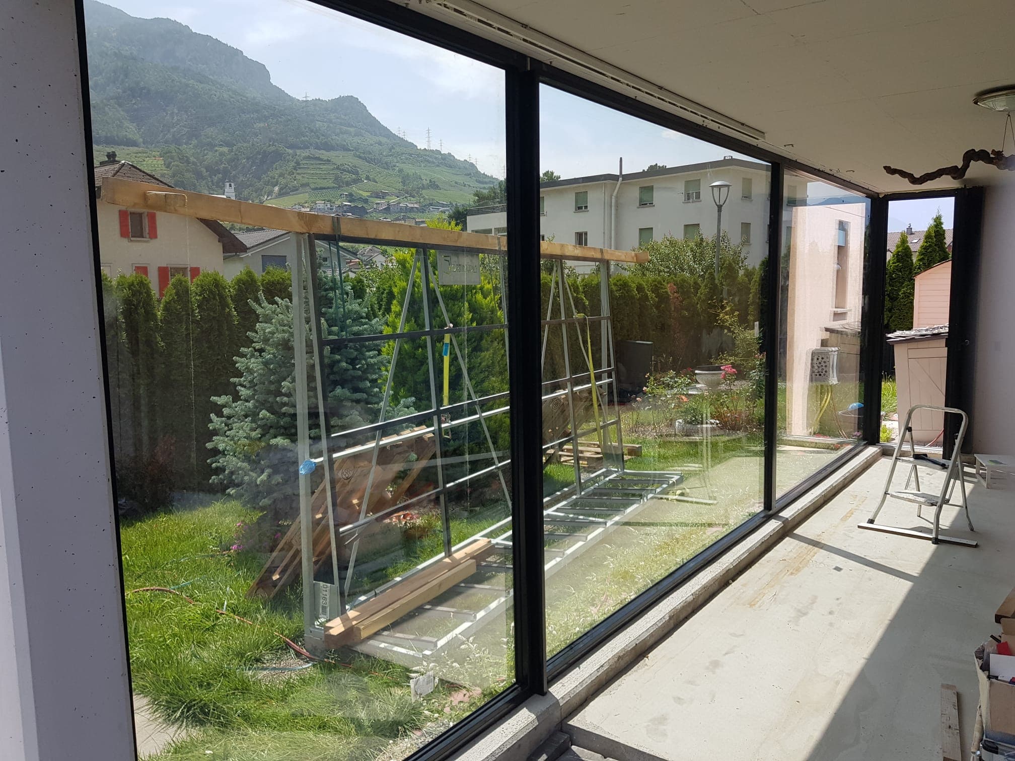 Chantier Saxon — installation